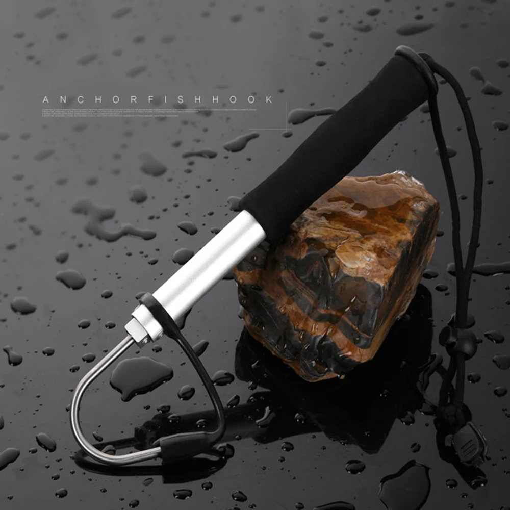 Anzuelo de pesca telescópico, aparejo retráctil de acero inoxidable de 60/120cm, adecuado para todo tipo de peces pesados activos - imagen 2