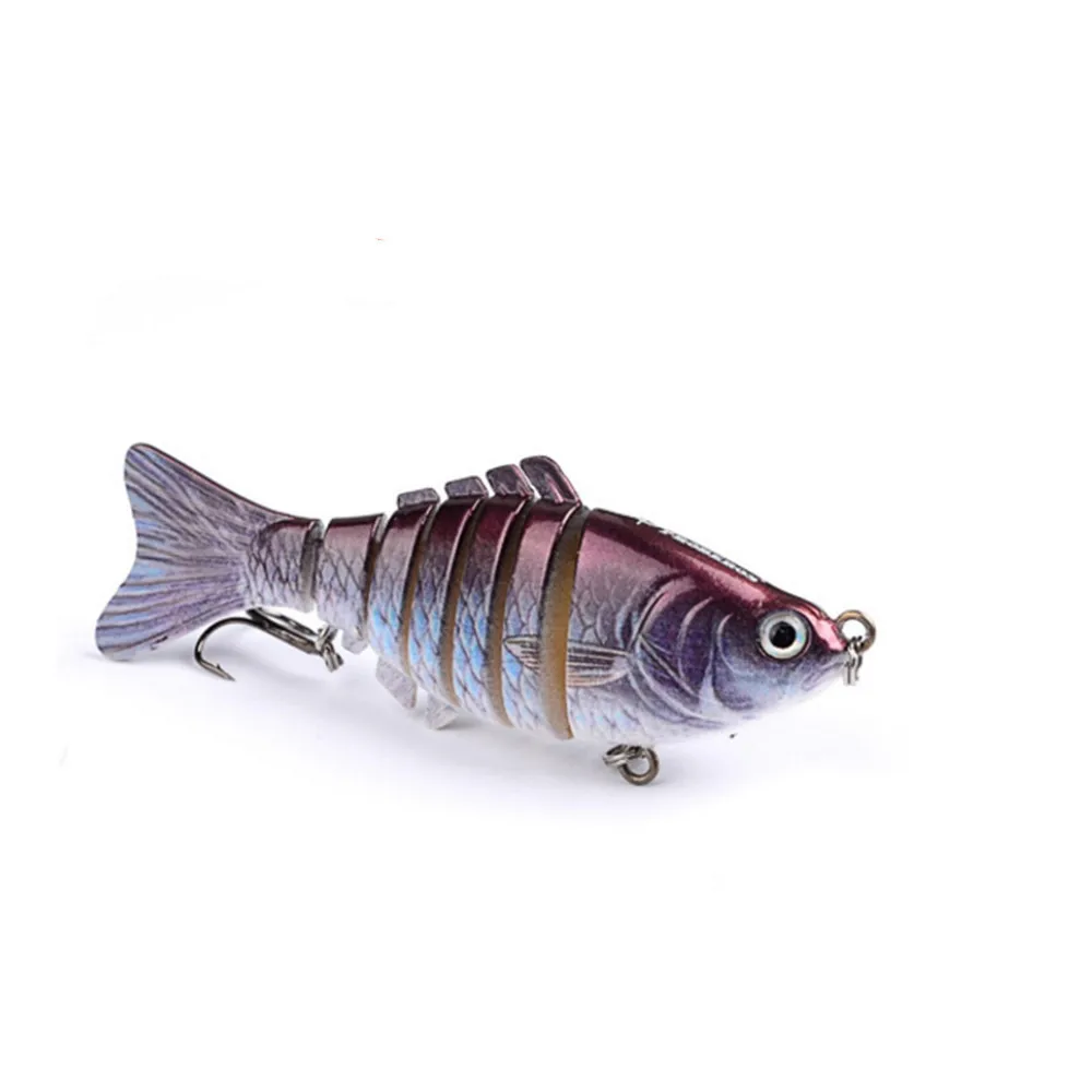 Señuelo de pesca articulado de múltiples secciones, 10cm, 15,5g, Wobbler, Crankbait, cebo duro Artificial, Swimbait, aparejos de pesca de carpa, 1 Uds. - imagen 5
