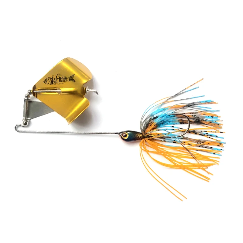 WATER SNIPER Buzzbait Señuelos de Pesca de 7g, 10g, 14g, Tractor Topwater Spinnerbait, señuelos de Metal para Lucio, accesorios de pesca - imagen 5