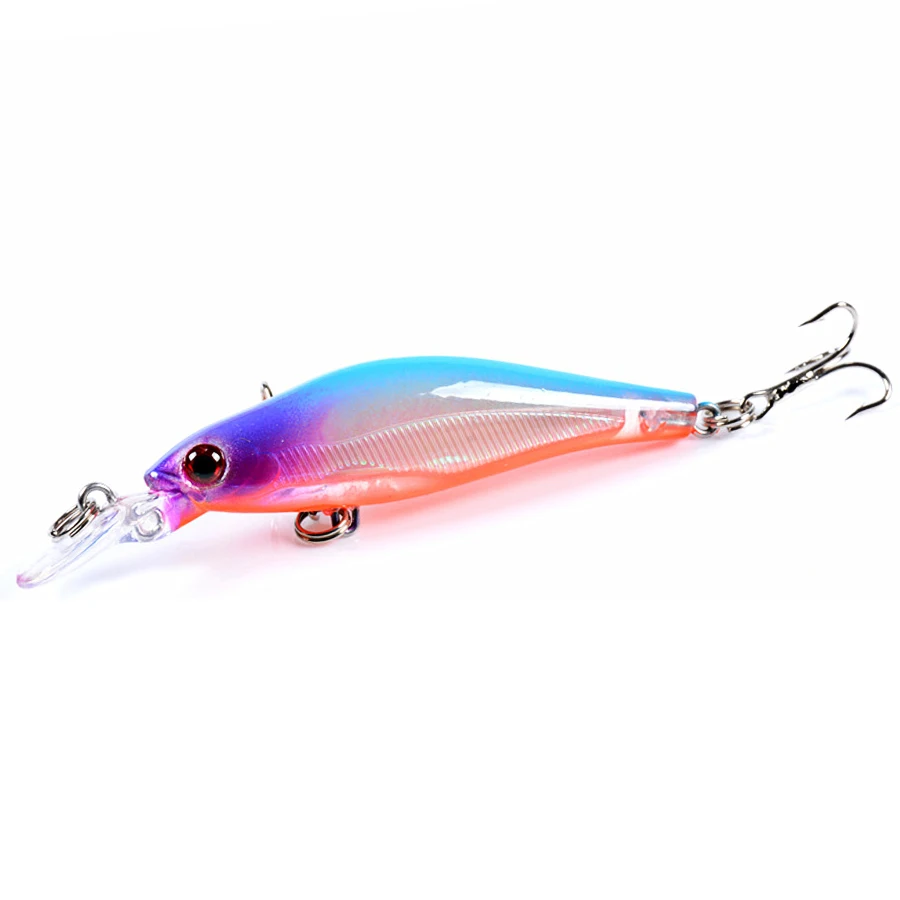 Cebo Artificial Minnow duro Wobbler láser para pesca, pesca de trucha señuelo para, Lucio, carpa, Swimbait, Crankbait, aparejos/Accesorios - imagen 5