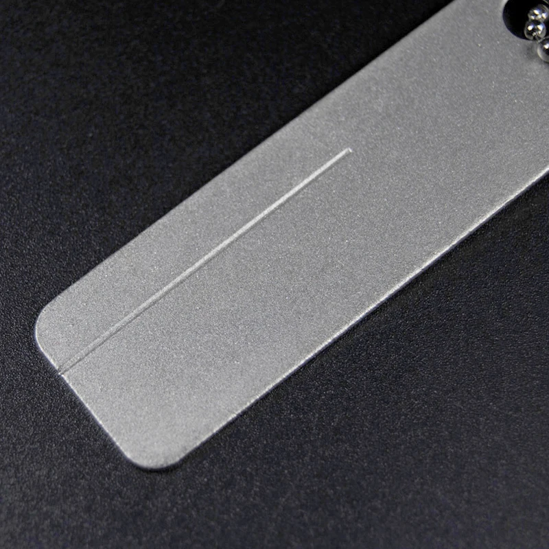 Amoladora de anzuelos de pesca portátil, Mini cuchillo de diamante fino, herramienta de afilado de anzuelos, Kits de reparación de herramientas de pesca al aire libre, 1 ud. - imagen 3