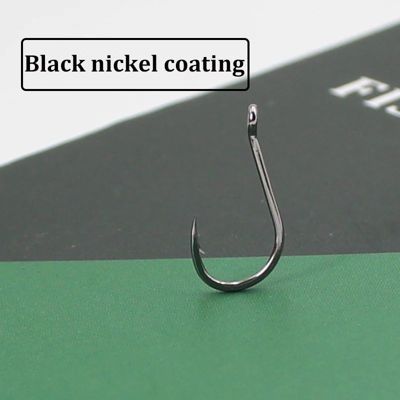 Anzuelos de pesca de carpa, accesorio de acero al carbono, 30 unidades - imagen 3