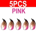 5pcs pink size 6