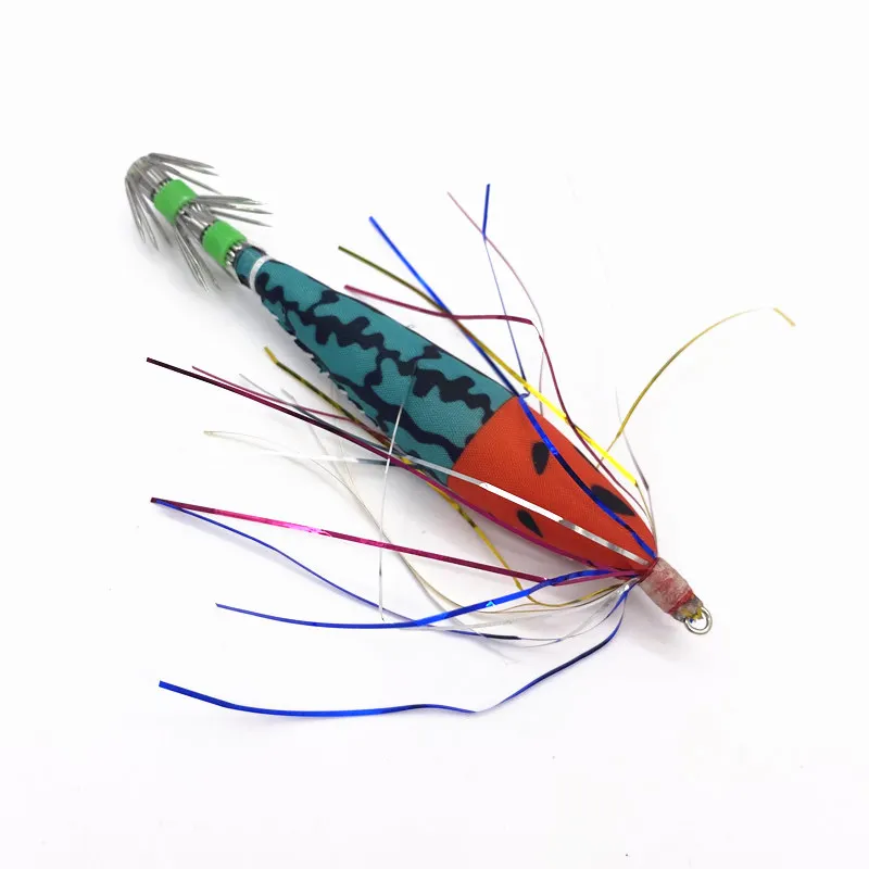 Plantillas de calamar luminosas con anzuelo, señuelo de pesca, pulpo, sepia, Jigging, Wobbler, 7G, 10,5 cm, 10 piezas - imagen 2