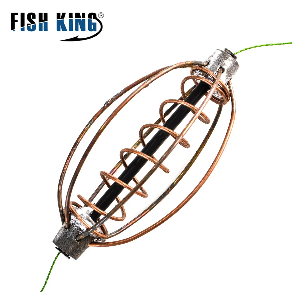 NGB 20g 25g 30g cebo de pesca de carpa jaula alimentador Baitholder plomo gancho de acero de alto carbono accesorios de pesca - imagen 3