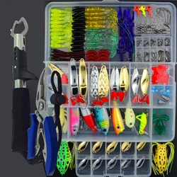 Kit de Señuelos Blandos Artificiales – Set Completo para Pesca