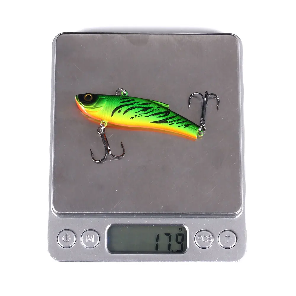 Señuelo de Pesca con vibración, cebo duro Isca Artificial, accesorios de Pesca, Lucio/Muskie VIB, lubina, VIB, 7cm, 18g, 1 ud. - imagen 5