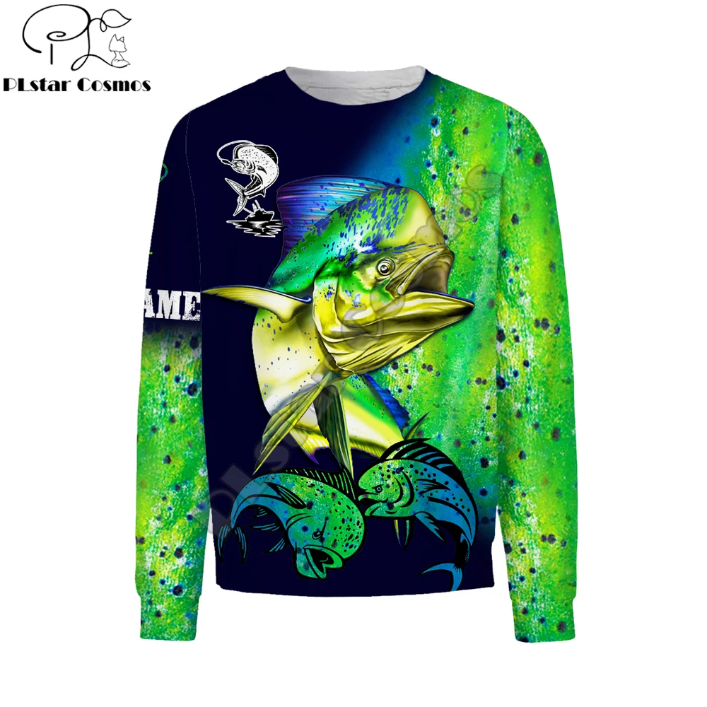 Sudadera pesca personalizada Mahi Mahi