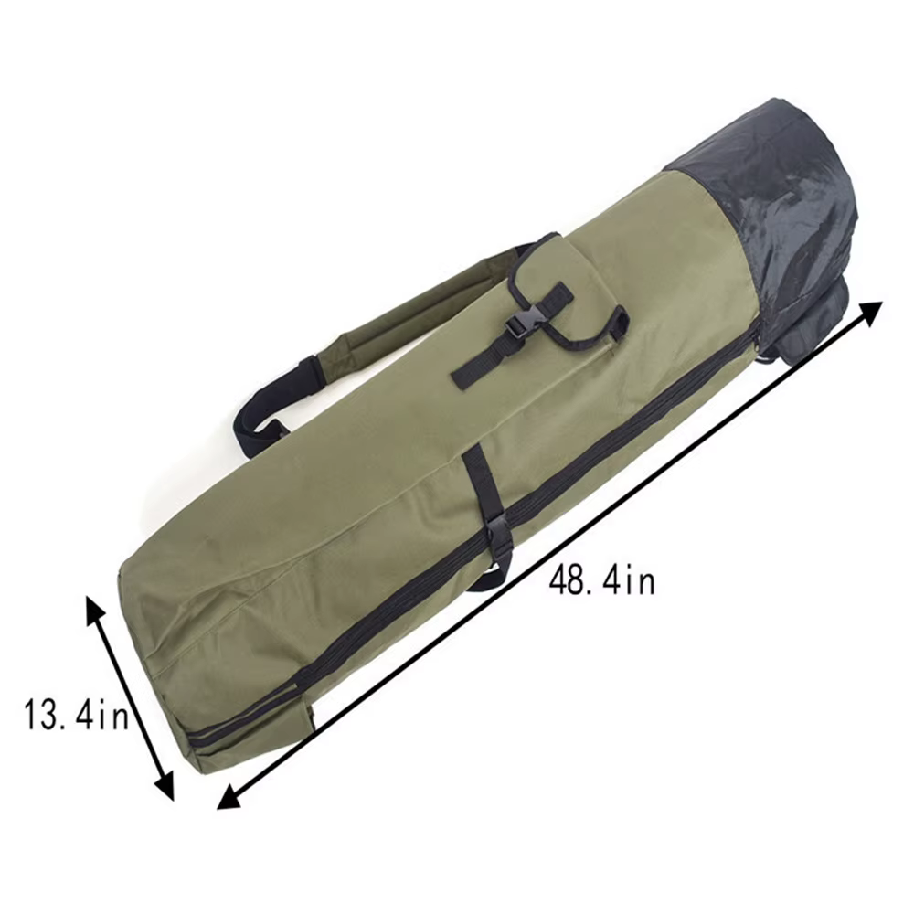 Bolsa para caña de pescar – Funda Oxford de viaje con portacarretes - imagen 5