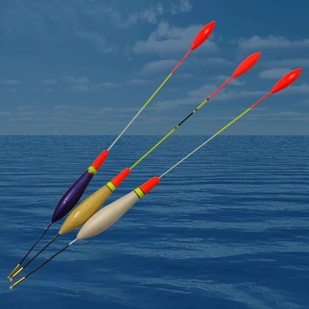 NGB 10 Uds. Flotador de pesca de abeto Barguzinsky longitud 14,5 cm-27cm 2g 3g 4g boya Vertical Bobber para accesorios de pesca de carpa - imagen 3