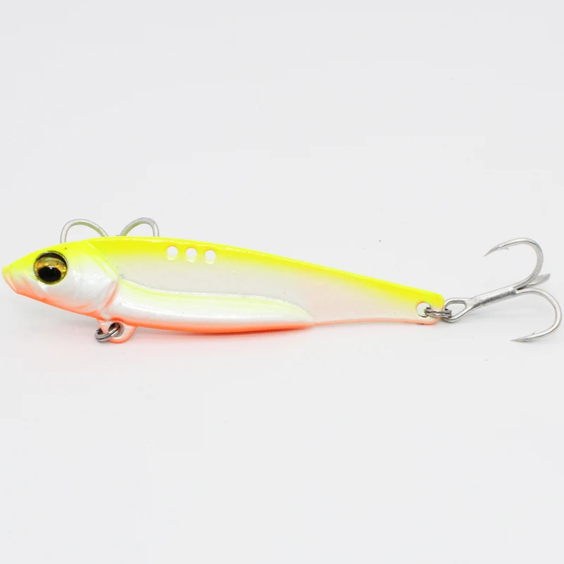 Señuelos de Pesca giratorios Wobblers, cuchara de lentejuelas, Crankbaits artificiales, fáciles de combinar, cebos VIB para Pesca con mosca, trucha, Pesca - imagen 5