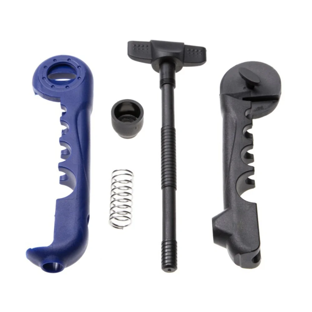 FLYSAND-Mini carrete de línea de pesca portátil, bobina ajustable para caña de pescar de varios tamaños, enrollador, tabla, carrete, envoltura de línea - imagen 3