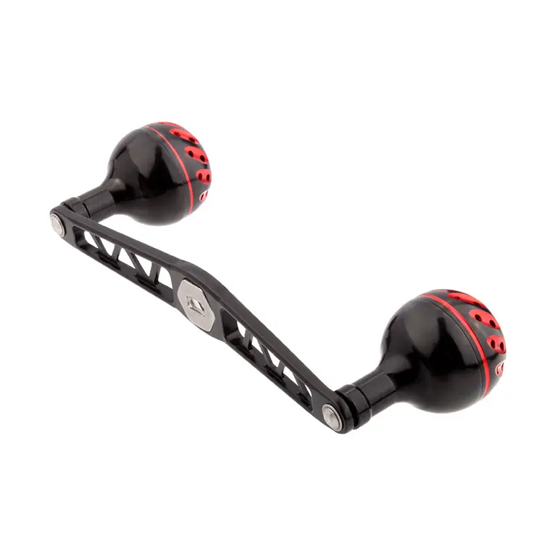 Kawa-mango de carrete de pesca basculante con perilla de aleación de aluminio para carrete de Baitcasting, tamaño del agujero 8*5/7*4mm de longitud 130 MM, pesca DIY - imagen 3