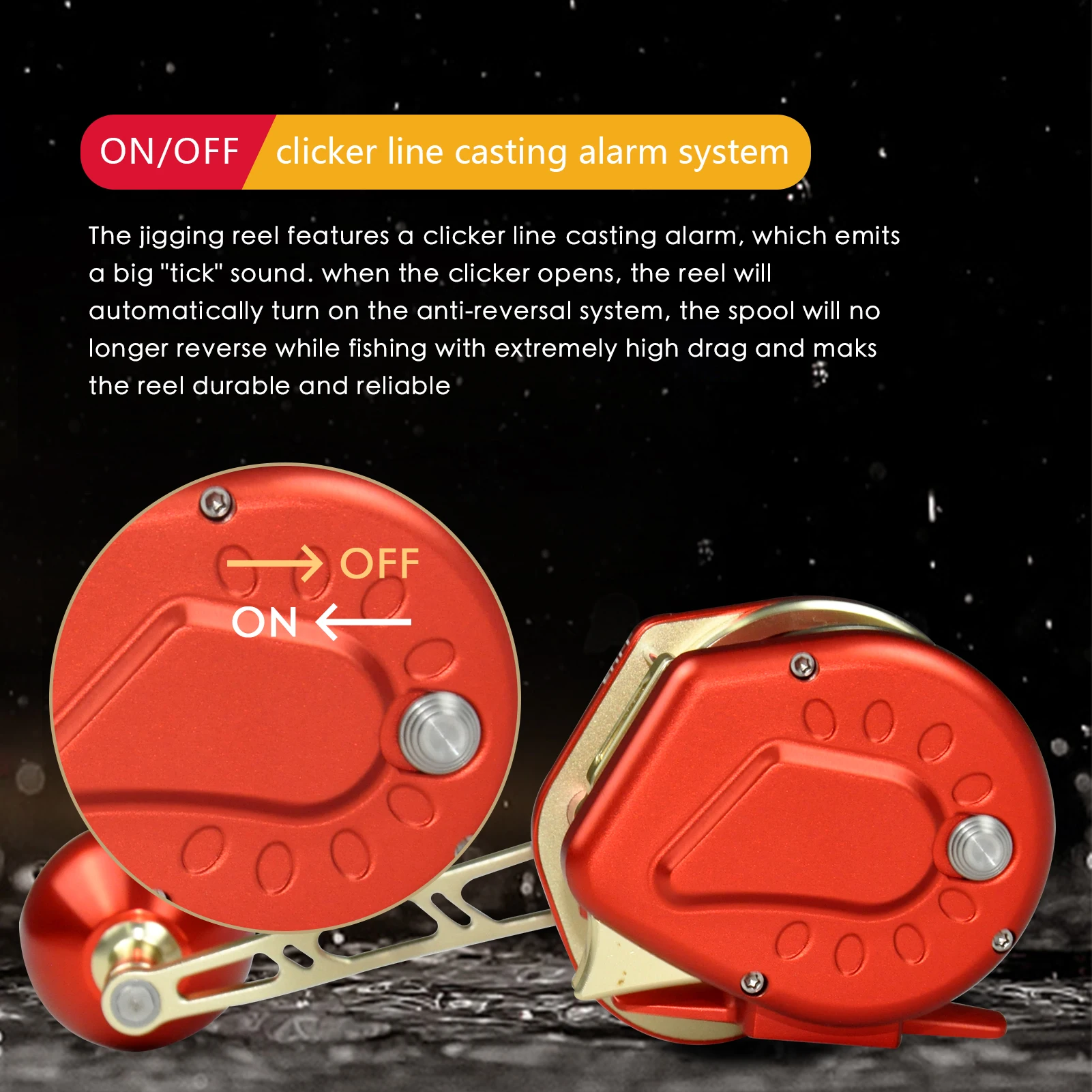 Carrete de Jigging CNC 1500/2000/3000, mango izquierdo/derecho, aleación de aluminio 13 + 2BB, carrete de plantilla lenta, Metal completo para Jigging - imagen 4