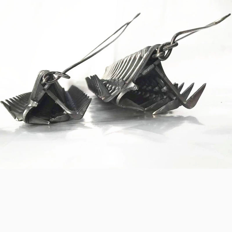 Herramientas de deshierbe para pesca al aire libre, rastrillo de pesca grande para deshierbe, removedor de plantas acuáticas de río, extractor de deshierbe de aleación, aparejos de pesca - imagen 5