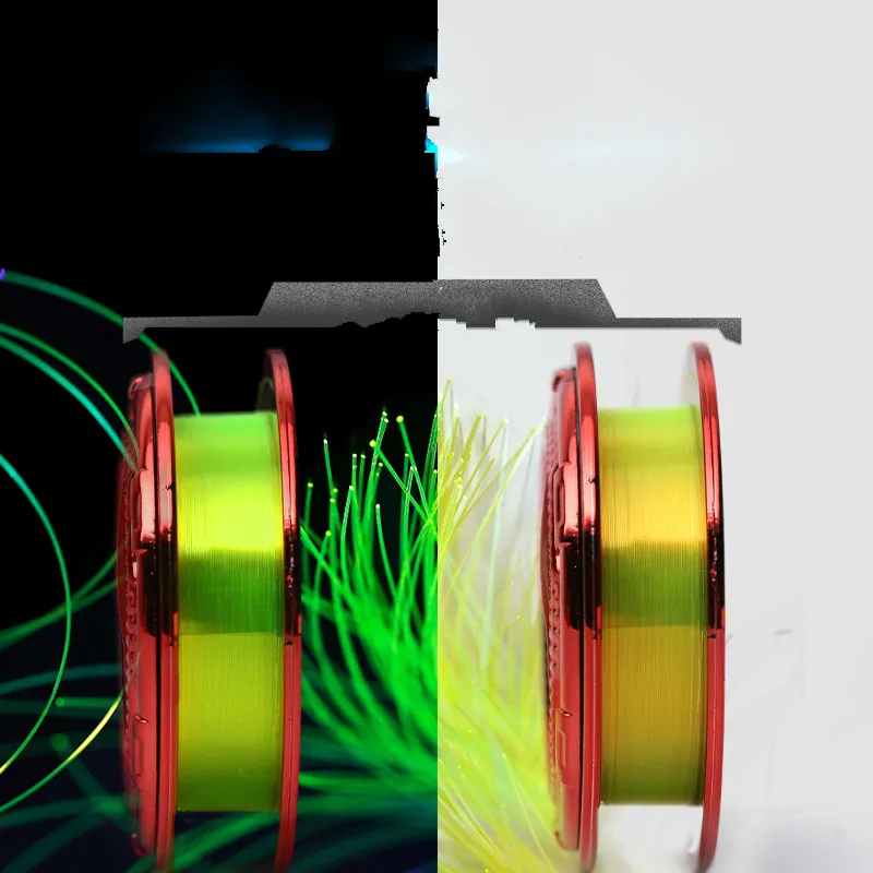 Sedal de nailon para Pesca en mar, hilo de pescar de 50m, multifilamento, fuerte, con mosca, aparejos de Pesca - imagen 2