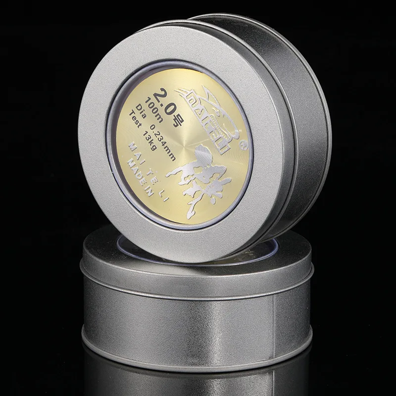 2 unids/lote sedal de Pesca de nailon de tracción fuerte 100m 25m Wedkarstwo Peche Rock señuelo súper resistente al desgaste sedal de Pesca