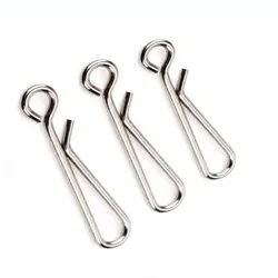 1000/2000 Uds./lot0 #/1 #/2 #/3 #/4 #/5 #/6 # conector de acero inoxidable tipo B, rodamiento giratorio, accesorios de aparejos de pesca