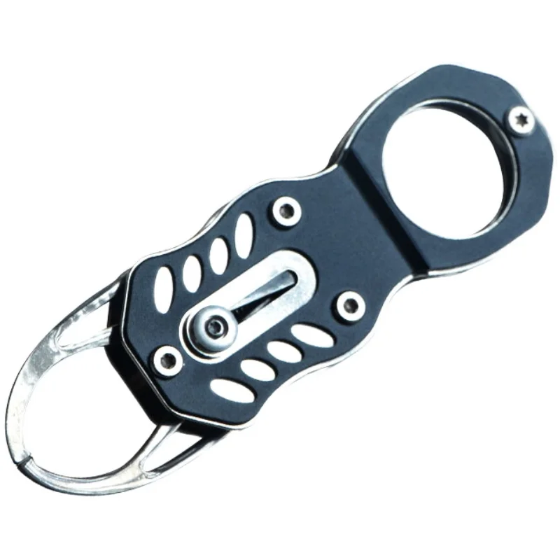 Agarre de pescado portátil de acero inoxidable, tijeras de Control de pescado, alicates de pescado antioxidantes, juego de agarre de pesca antideslizante multifunción - imagen 2