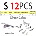 12PCS Silver S