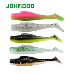 JOHNCOO Señuelo de Pesca TPR – Cebo Blando para Perca y Lubina