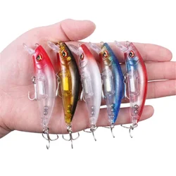 Crankbait Wobbler 7cm 10g para Lucio – Anzuelos triples