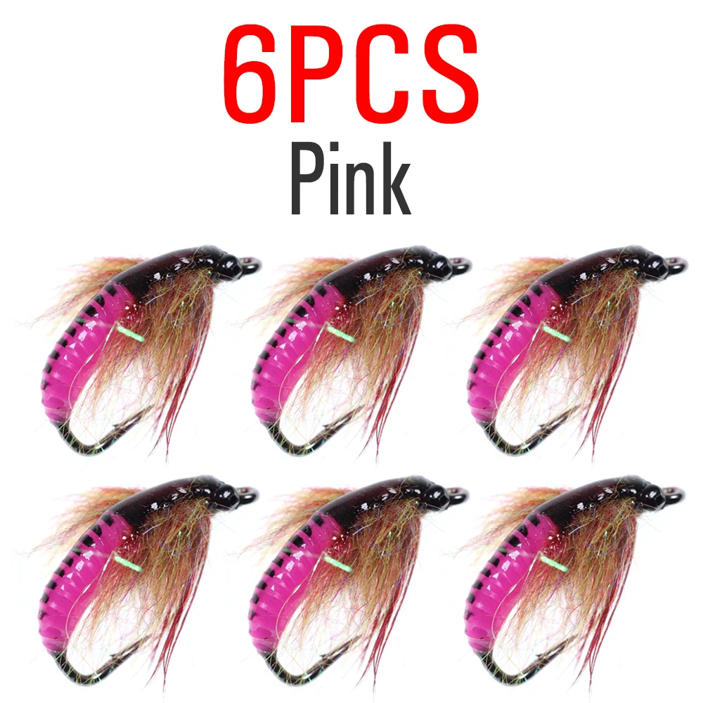6pcs  Pink