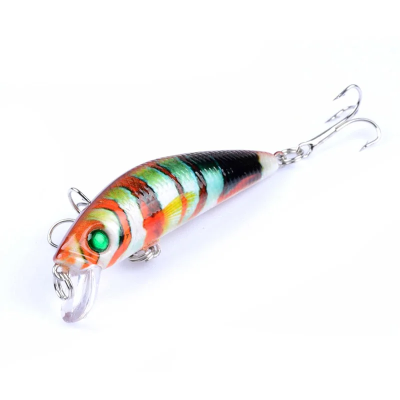 WDAIREN-señuelo de pesca Crankbaits Wobblers para pececillos, cebo Artificial de plástico duro flotante de 7cm y 8g, aparejos de pesca para lucios - imagen 5
