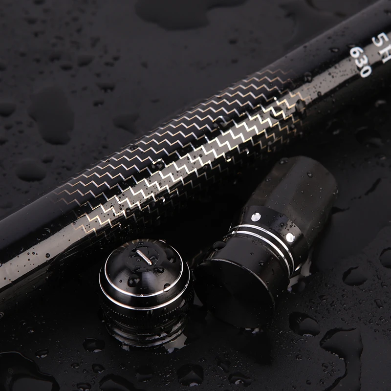 Caña de pescar telescópica ultraligera, alimentador de carpa de agua dulce de fibra de carbono, 3m4m5m6m7m8m, caña de pescar de invierno - imagen 5