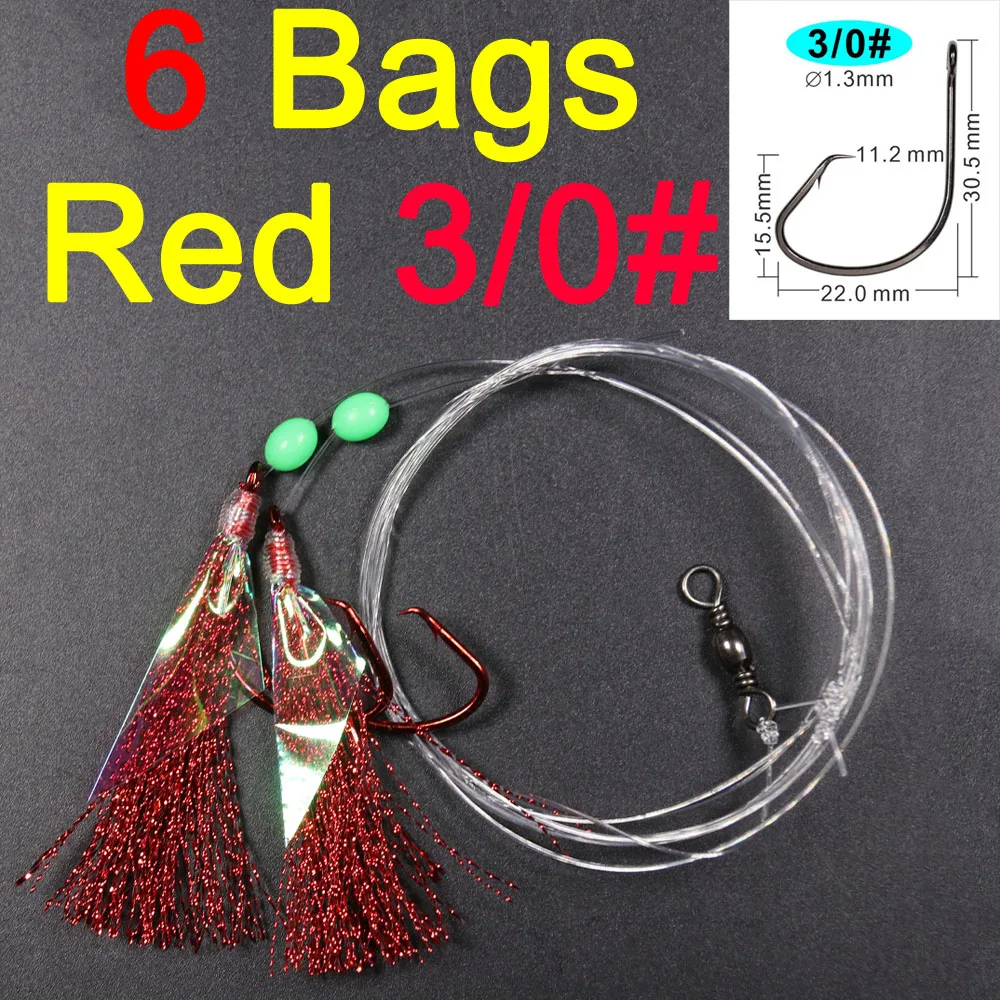 6bags Red 3I0