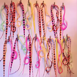 JINHONGKANG 20/50 Uds. Faldas de silicona de varios colores SpinnerBait Buzzbait calamar goma plantilla señuelo cebos accesorios de Señuelos de Pesca