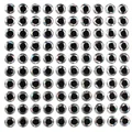 silver 100pcs