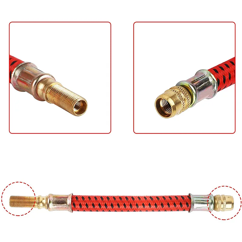 Manguera de boca de inflado para patinete Xiaomi Mijia M365, tubo de extensión de válvula, boquilla extendida, adaptador de válvula - imagen 3