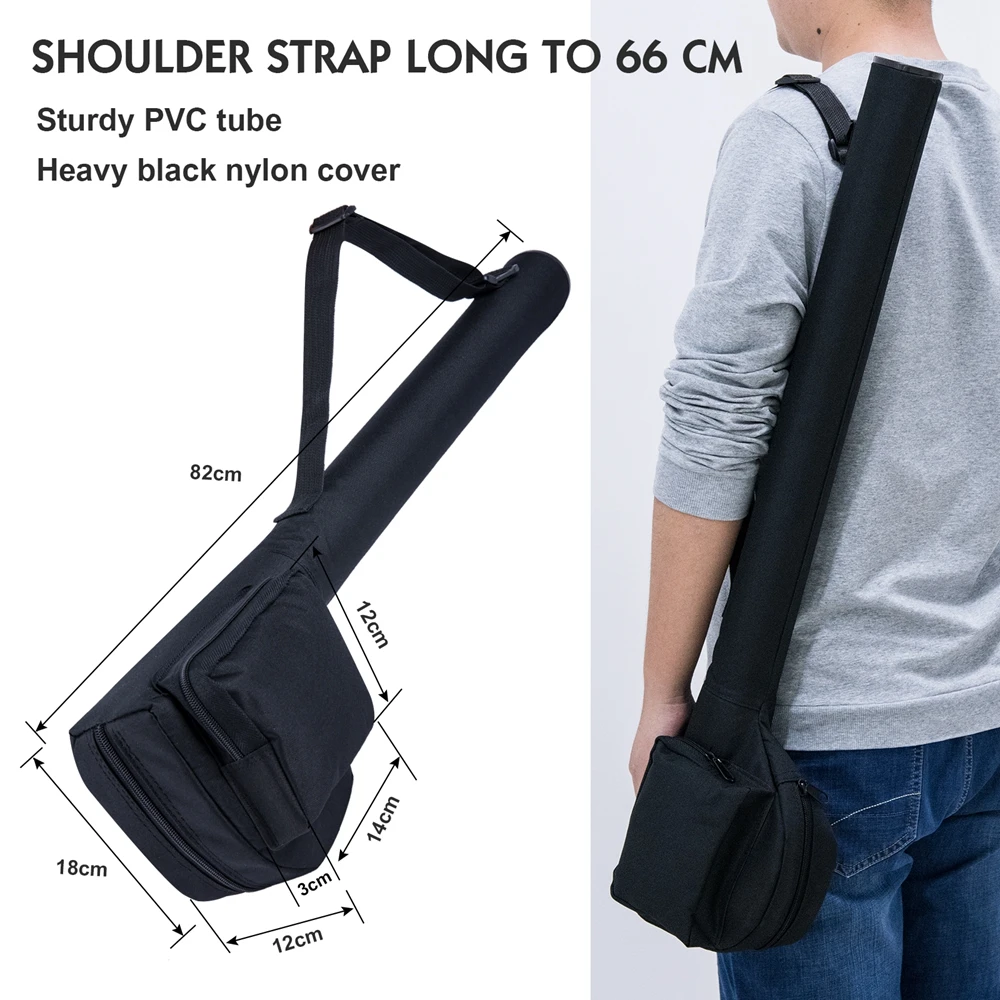 Combo de caña de pescar con mosca Goture 5/6 7/8, carrete de mosca mecanizado CNC, caña de fibra de carbono de 2,74 M, línea de mosca y caja de aparejos, tubo triangular - imagen 5