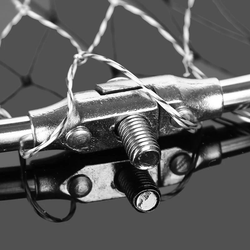 Redes de pesca trenzadas de nailon Pe, aparejos de pesca, malla de rombos plegable, profundidad de agujero, Red de inmersión plegable, todo para productos de pesca - imagen 3