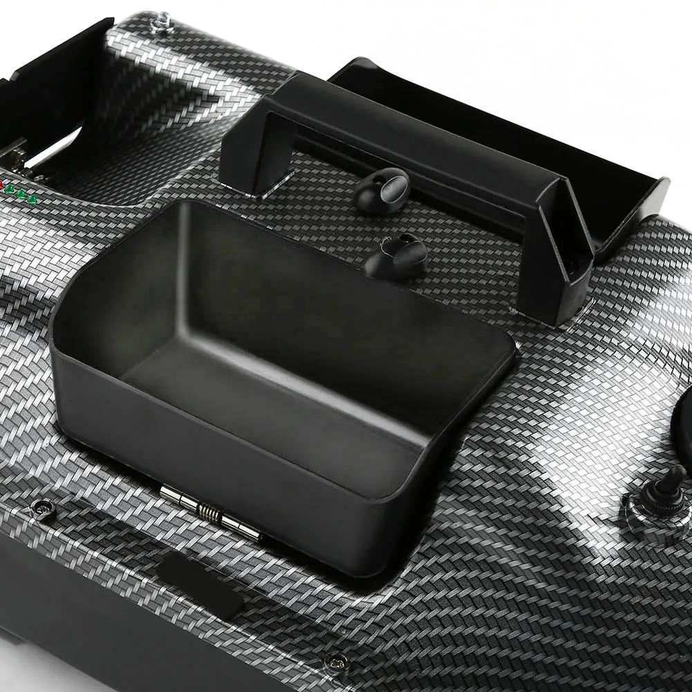 Barco de juguete de pesca inalámbrico con GPS, 500M, pantalla LCD, localizador de peces con Sensor de Sonar, baterías de repuesto para bolso - imagen 4