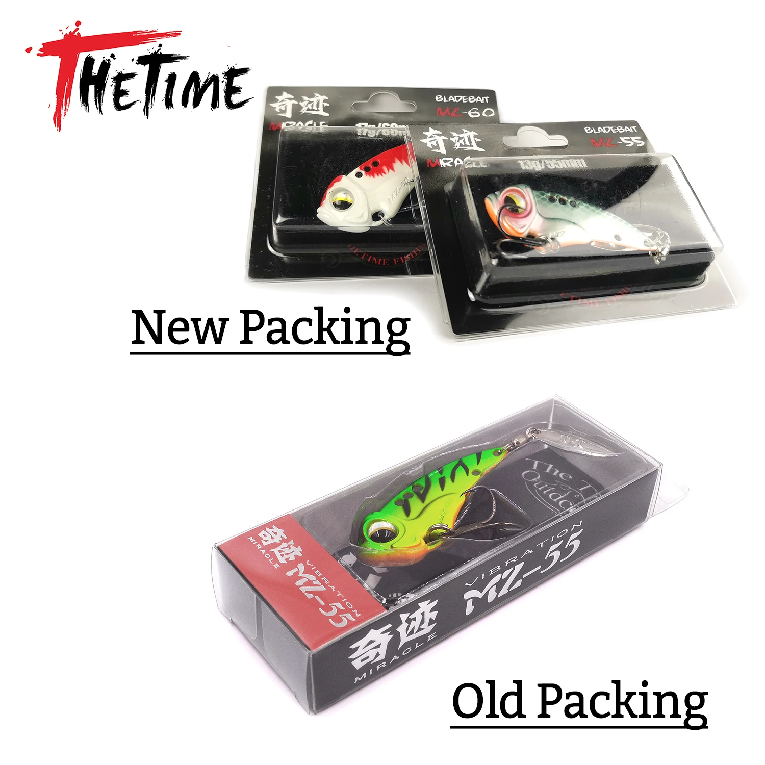 THETIME-señuelo de Metal con forma de Vib para lubina jigging pesca señuelo de la cigarra 55mm 60mm 13g 17g señuelos de pesca mar - imagen 5