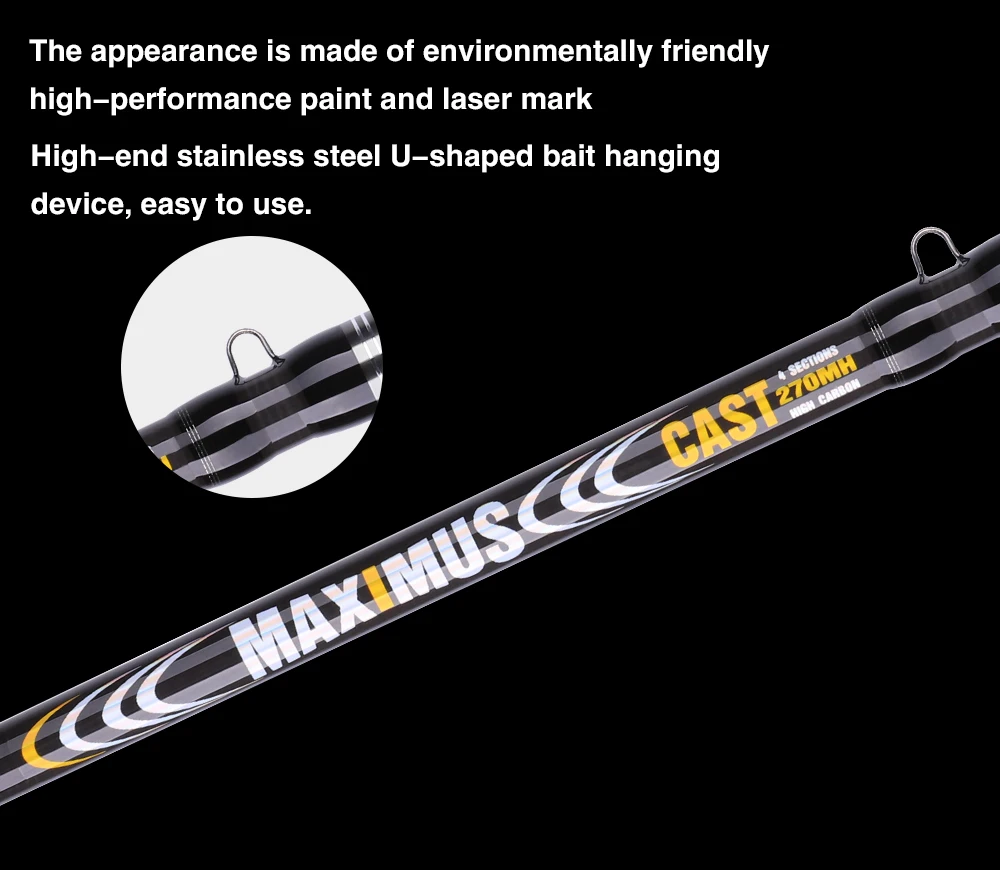 Barda de fundición Maximus Diseño ecológico para la pesca de alto rendimiento