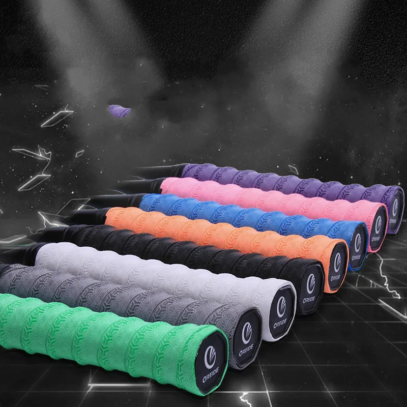 Cinturón absorbente para caña de pescar, correa para raqueta de bádminton, raqueta de tenis, transpirable, tirachinas, Mango antideslizante, correa de bobinado, 2 uds. - imagen 2