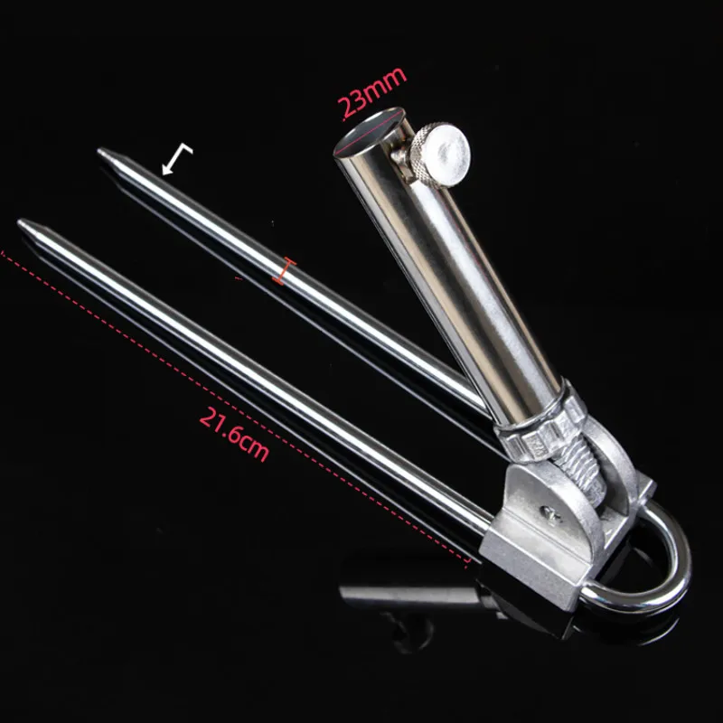 Soporte de caña de pescar de carbono superduro, fuerte, largo, con enchufe de tierra, 2,4 m, 3,0 m, 4,0 m - imagen 5