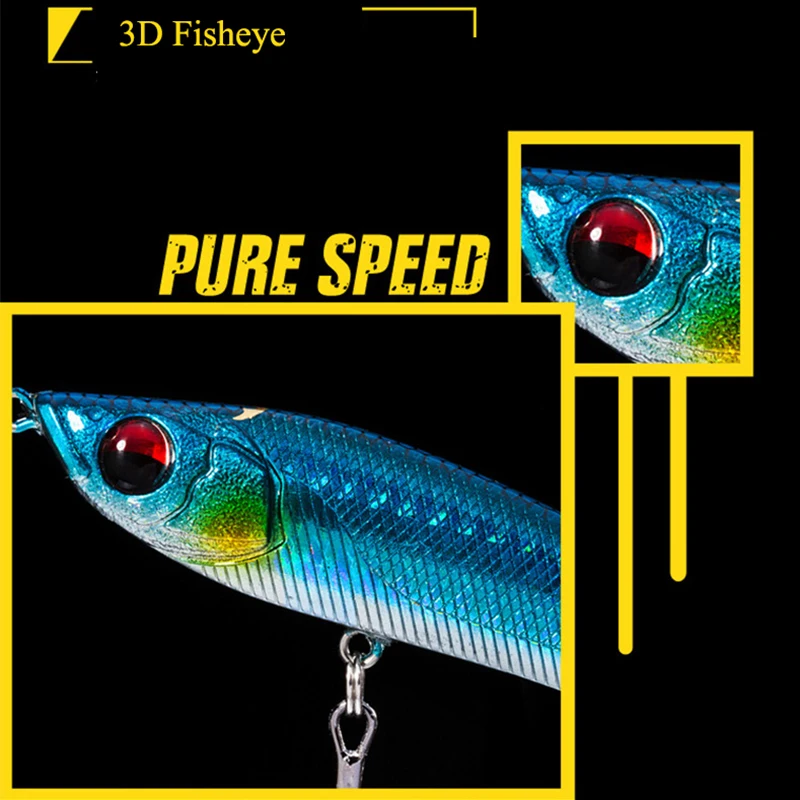 Experimente la emoción de la velocidad pura con nuestro señuelo de pez 3D