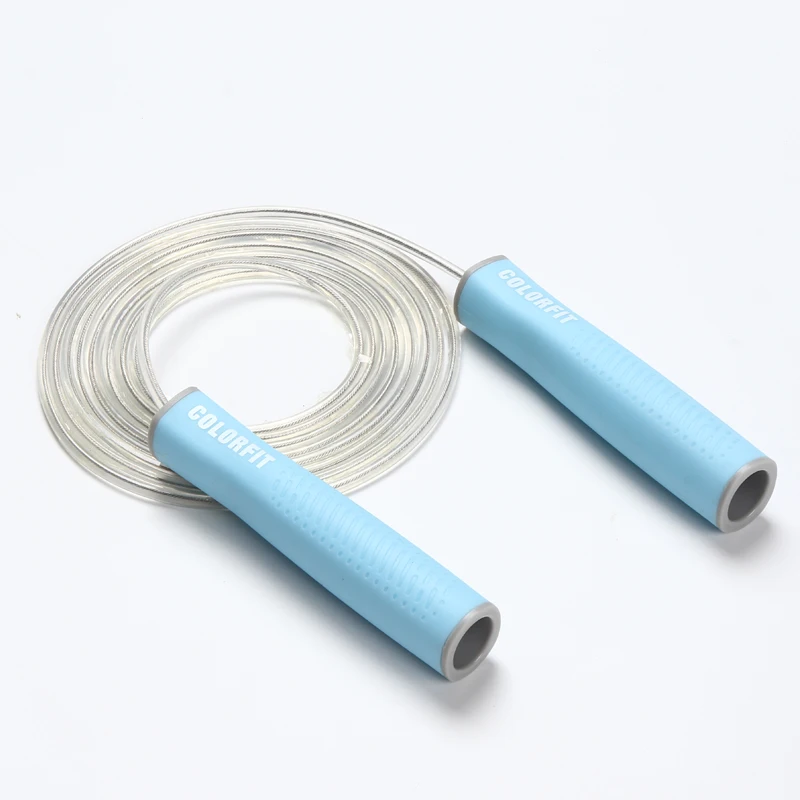 Cuerda de saltar de velocidad de 3,0 m, cuerda de saltar ajustable para deportes, perder peso, ejercicio, gimnasio, Crossfit, Corde a Sauter, equipo de Fitness - imagen 4