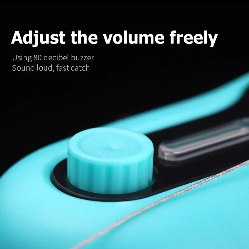 LINNHUE-alarma de mordedura de pesca con batería, dispositivo electrónico de señalización de mordida, punta de caña, luz de pesca nocturna de carpa - imagen 4