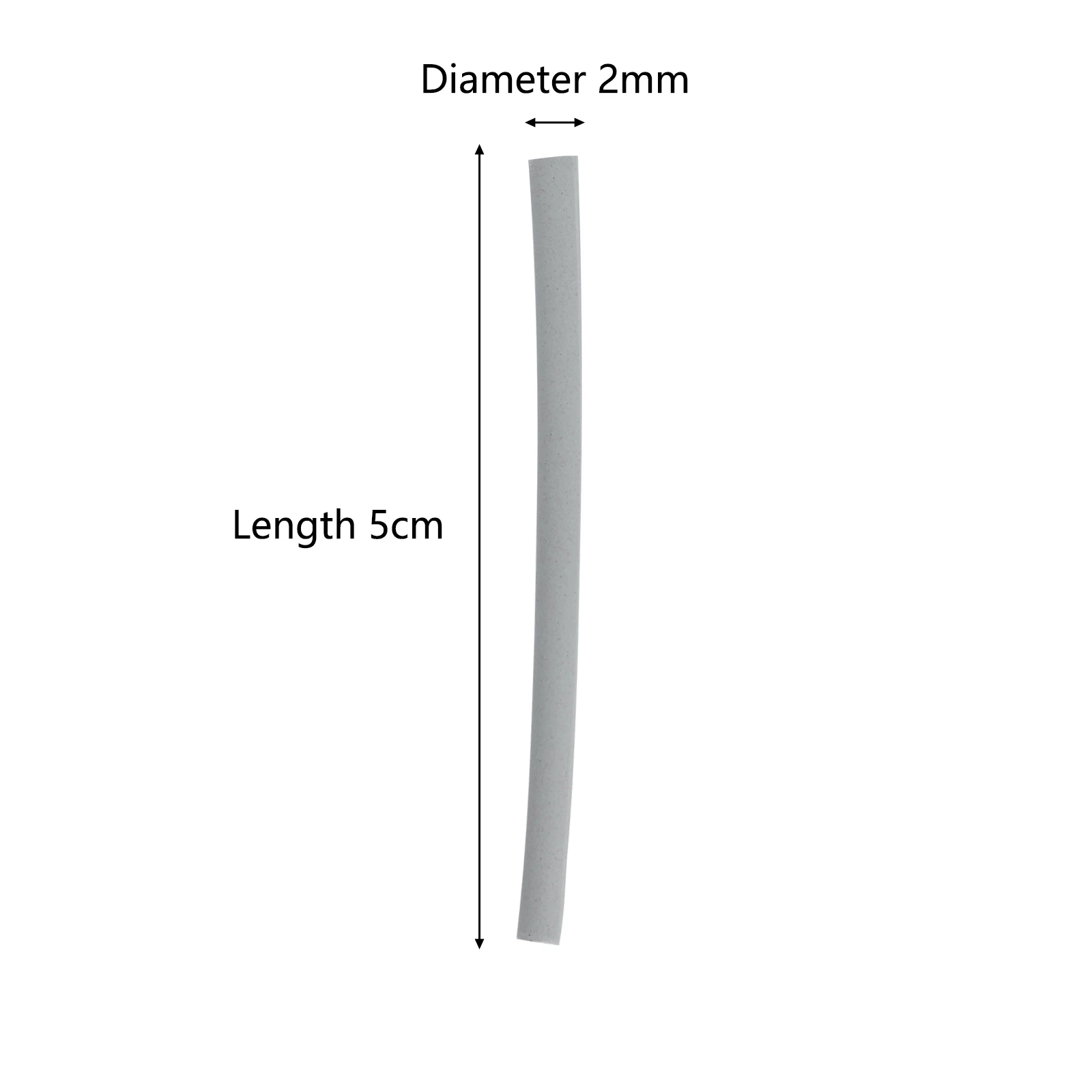 Tubos termorretráctiles de silicona mate para pesca de carpa, accesorios de pesca de carpa, 20/100 piezas, aparejo de pelo, Terminal de aparejo - imagen 4