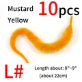 10pcs mustard yel