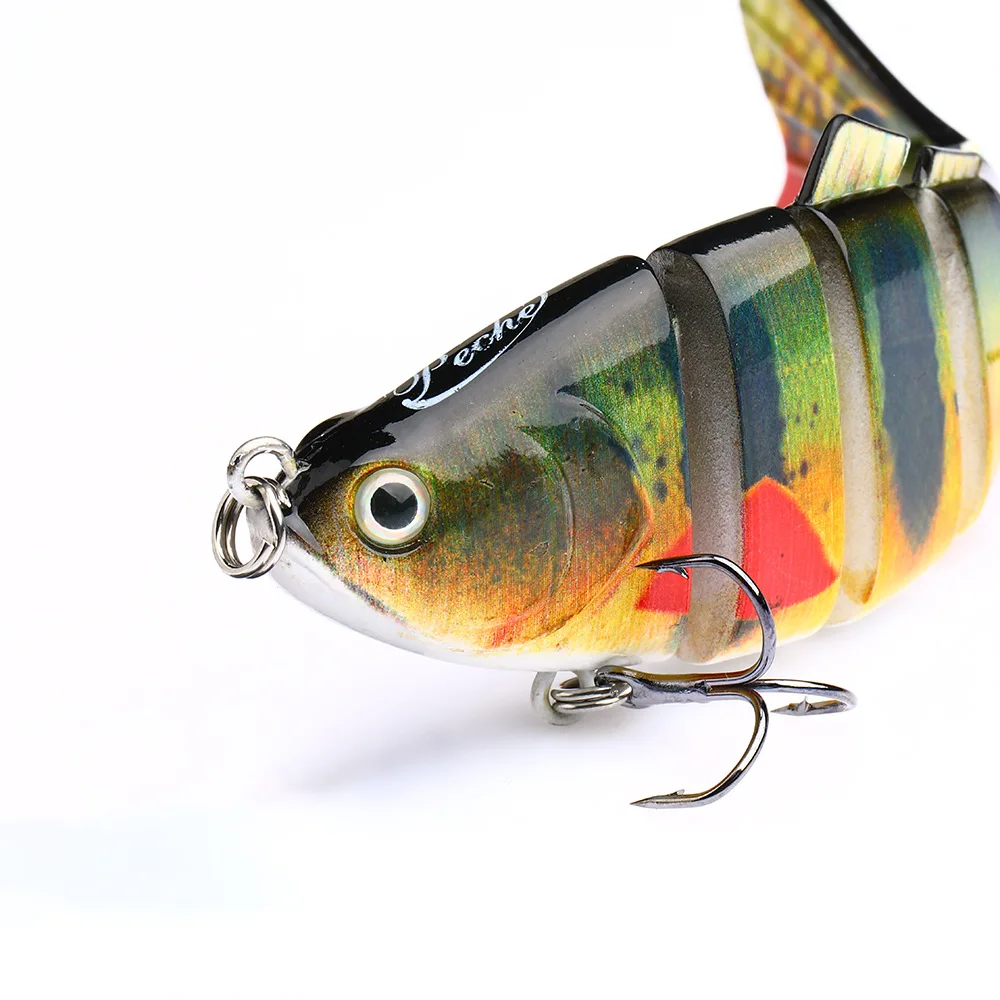 Cebo duro de simulación de 10cm/17G, subcebo de seis celdas, supercebo duro, gran oferta, pez multisección - imagen 2