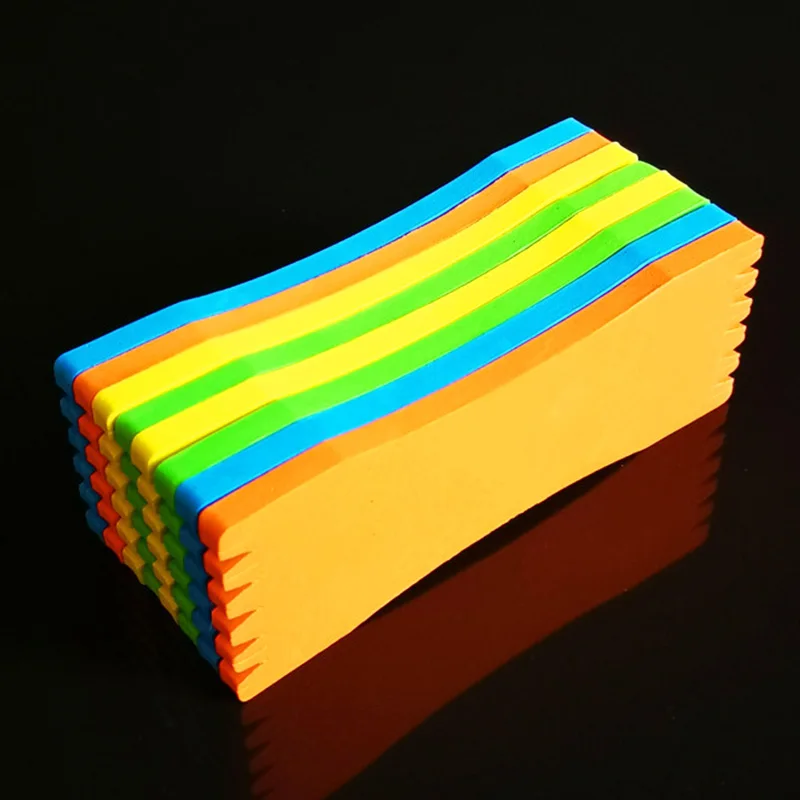 Placa de línea de pesca de espuma EVA, 12mm x 50mm, señuelo de carpa, traza de alambre, aparejos de pesca giratorios, 10 unids/lote - imagen 5