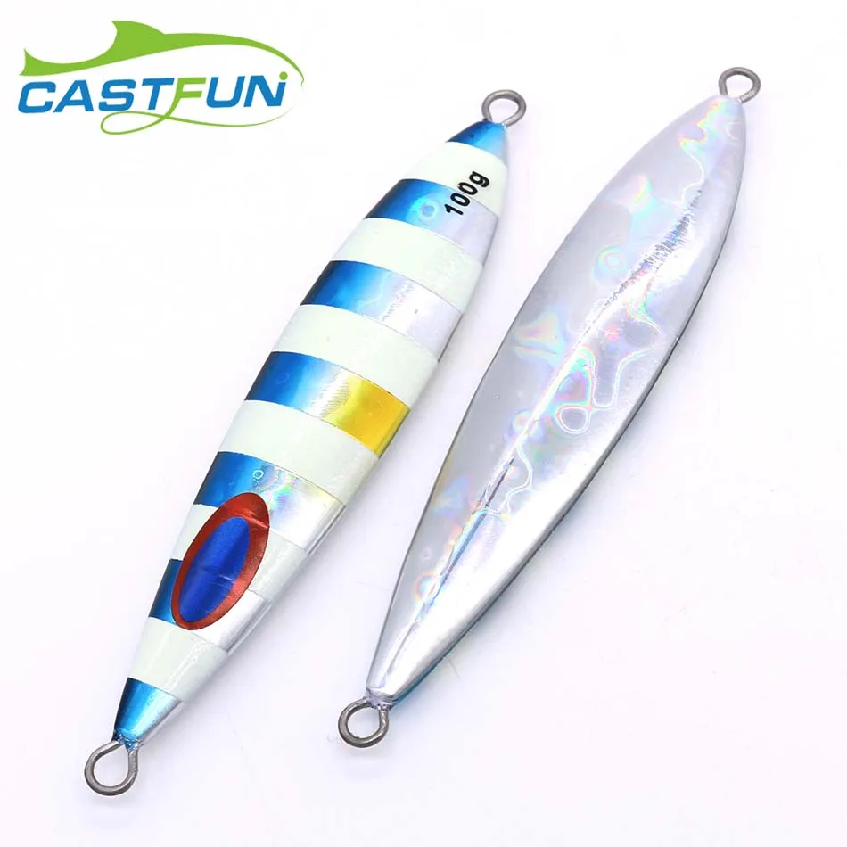CASTFUN Señuelo de Metal Pesca Lenta – Cebo Vinilo - imagen 4