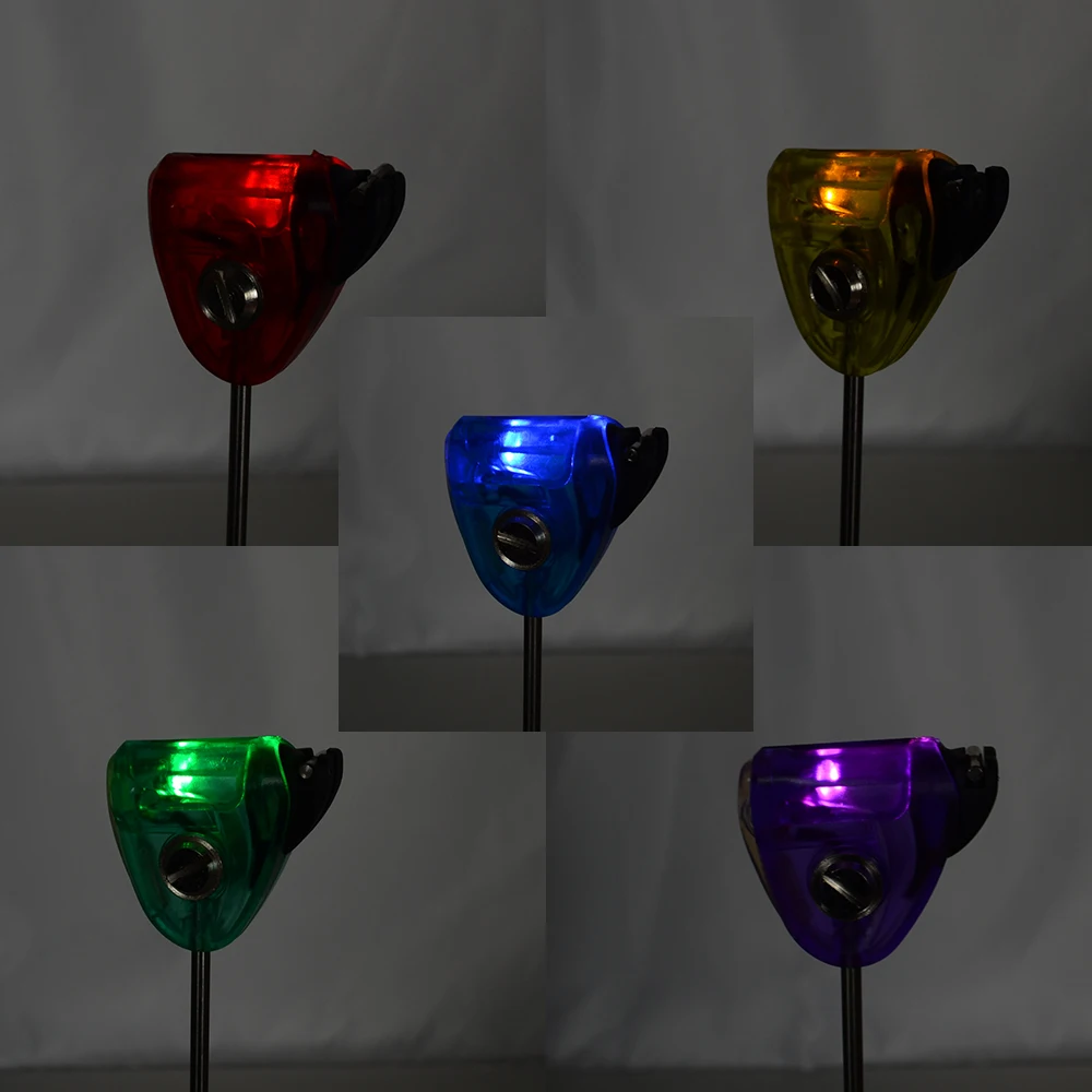Alarma de pesca de carpa, Swinger LED, indicador de pesca, luz LED colorida, aparejos de pesca - imagen 5