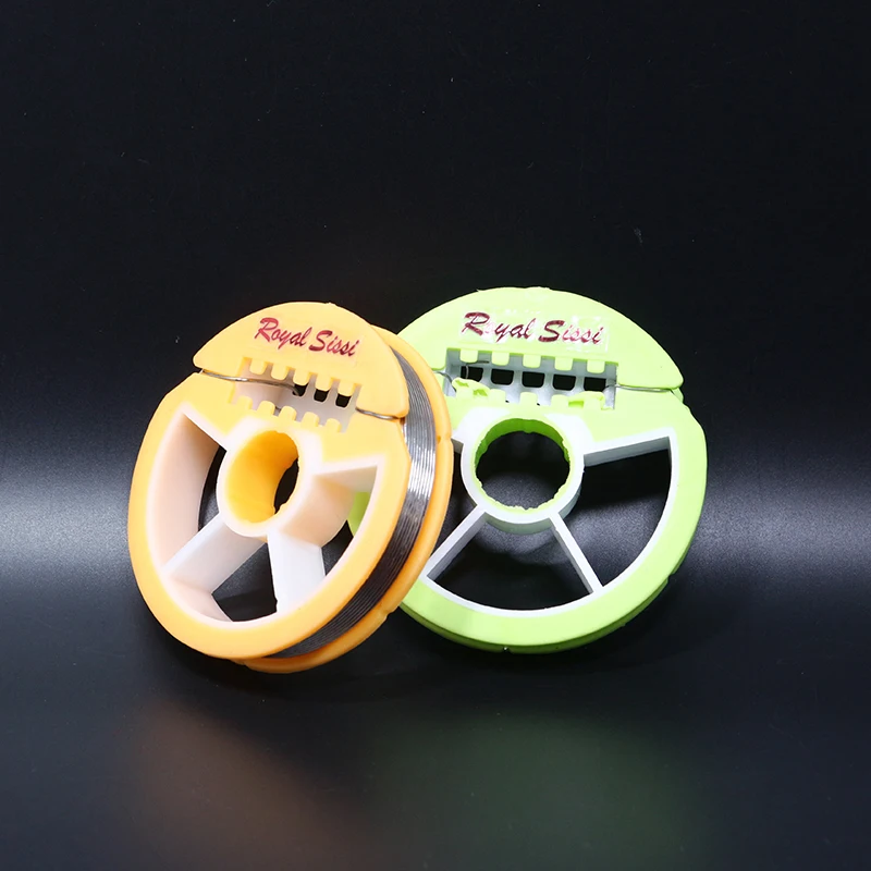 Royal Sissi 1 carrete de alambre de plomo redondo de 0,5mm o 0,8mm, alambre de plomo ultra suave para atar moscas a peso, hilo de alambre de metal spooled - imagen 5